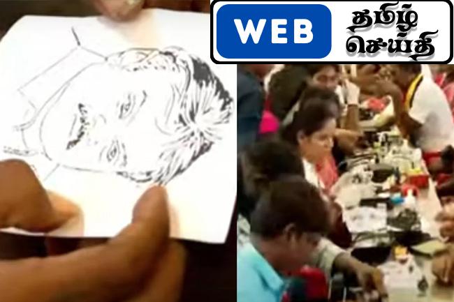 விஜயகாந்த் பிறந்தநாள் - 71 பேருக்கு 71 நிமிடங்களில் tattoo