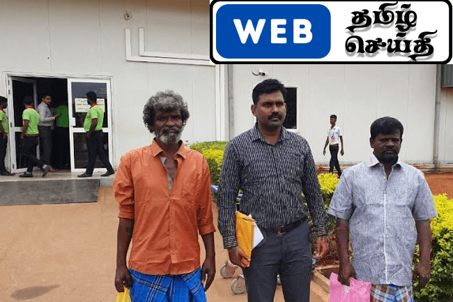 2 இந்திய மீனவர்களும் இந்தியாவிற்கு அனுப்பி வைப்பு