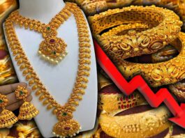 இலங்கையில் சற்று குறைவடைந்த தங்கத்தின் விலை
