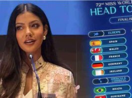 உலக அழகி போட்டியில் இறுதி சுற்றுக்கு இலங்கையின் அனுதி குணசேகர தகுதி