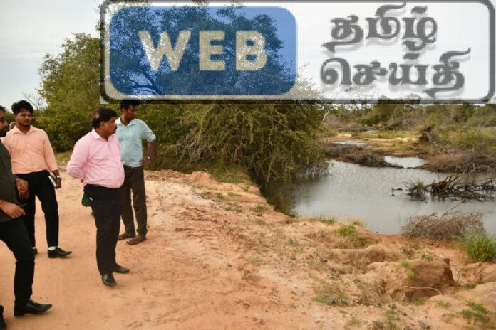 சட்டவிரோத மணல் அகழ்வுகள் மேற்கொள்ளப்பட்டு வரும் இடங்களை பார்வையிட்டார் அமைச்சர்