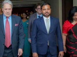 நியூசிலாந்தின் துணைப் பிரதமர் இலங்கை விஜயம்