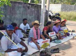 தையிட்டி விகாரையை அகற்ற கோரி போராட்டம்