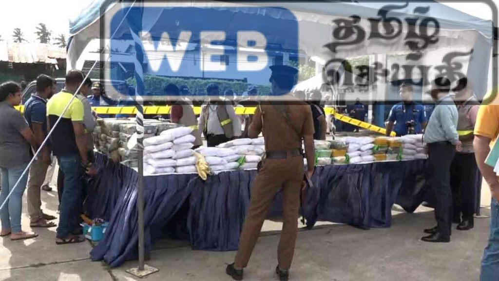 கடற்படையினரால் 450 கிலோ கிராம் போதைப்பொருள் மீட்பு