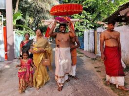 மன்னார் திருக்கேதீச்சர ஆலயத்தின் வருடாந்த திருவிழாவுக்கான கொடிச்சீலை யாழிலிருந்து எடுத்துச்செல்லப்பட்டது