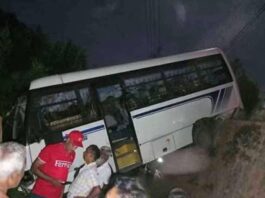 மற்றுமொரு பேருந்து விபத்து - 20 பேர் காயம்