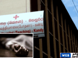 கண்டி வைத்தியசாலையின் அடுக்குமாடி கட்டிடங்களுக்கு வண்ணம் தீட்டும் போது விழுந்து ஒருவர் பலி