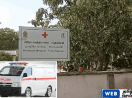 மருதங்கேணி வைத்தியசாலையில் நோயாளர் காவு வண்டி உதவி கேட்கப்பட்டு சாரதி செல்ல மறுப்பு