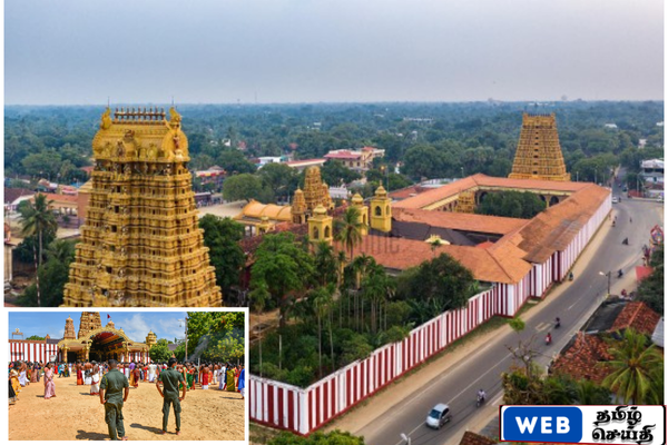 யாழ்ப்பாணம் நல்லூர் ஆலயத்தில் வெடிகுண்டு தகவல் – விசேட அதிரடி படையினர் பணியில்