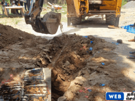 யாழ்ப்பாணம் கொட்டடியில் தனியார் காணியிலிருந்து பெருமளவிலான ஆயுதங்கள் மீட்பு