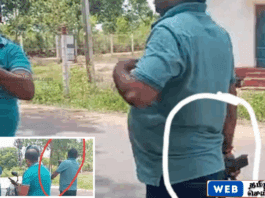 வவுனியா ஓமந்தையில் வனவள அதிகாரி துப்பாக்கி காட்டி மிரட்டல்