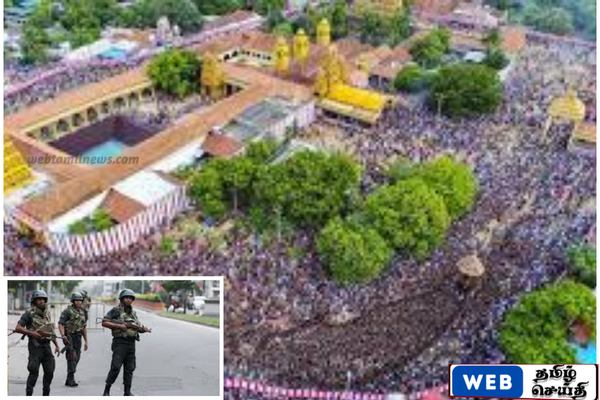 நல்லூர் கந்தசுவாமி ஆலய உற்சவம் – ஐந்து நாட்கள் விசேட பாதுகாப்பு ஏற்பாடுகள்