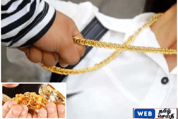 உறங்கிக்கொண்டிருந்த பெண்ணின் கழுத்திலிருந்த தங்கச் சங்கிலி கொள்ளை – கலஹாவில் அதிர்ச்சி சம்பவம்