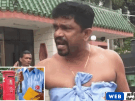சம்பளம், கொடுப்பனவுகள் கோரி அரைக்குறை ஆடையுடன் போராட்டத்தில் தபால் ஊழியர்