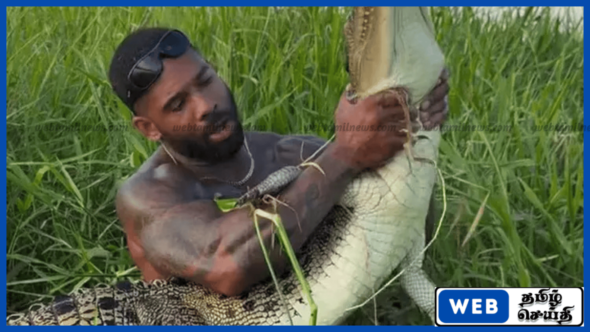 முதலையுடன் மல்யுத்தம் செய்த அமெரிக்க பிரபலம் கைது – ஆஸ்திரேலியாவில் பரபரப்பு
