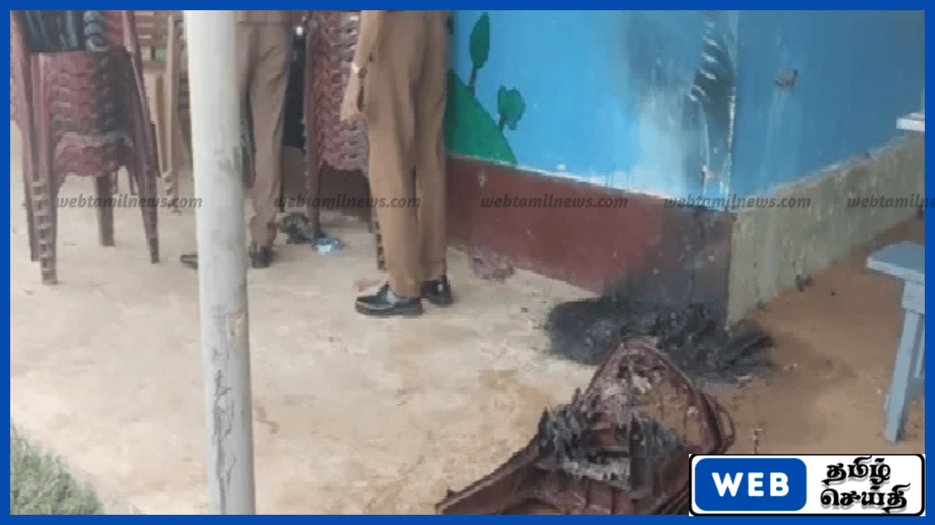 கந்தளாய் பாலர் பாடசாலை தீ வைப்பு : தடயவியல் விசாரணை தீவிரம்
